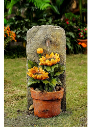 Sunflower Water Fountain