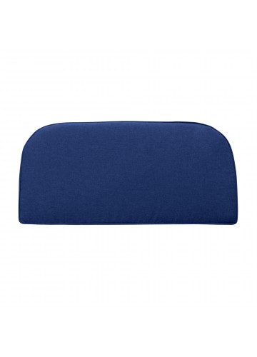 Midnight Blue Loveseat Olefin Cushion