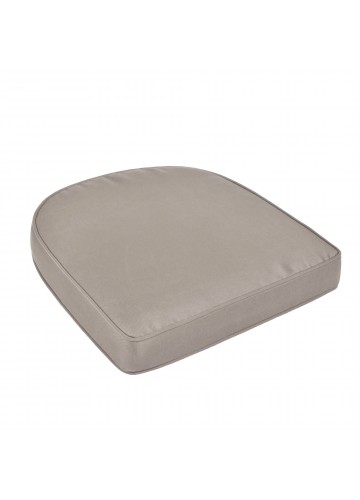 Light Grey Single Chair Olefin Cushion