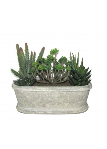 7.5 Inch Artifical Succulent Garden