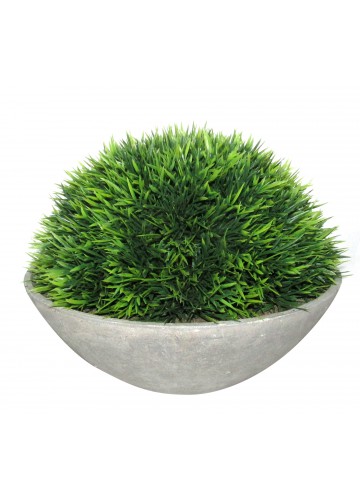 Artificial Topiary Half Ball Bowl