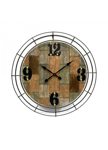 Rustic-style wall Clock
