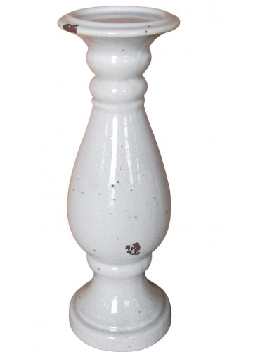 11 Inch Small Ceramic Candle Holder
