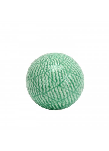4.7 Inch Decorative Ceramic Spheres Green