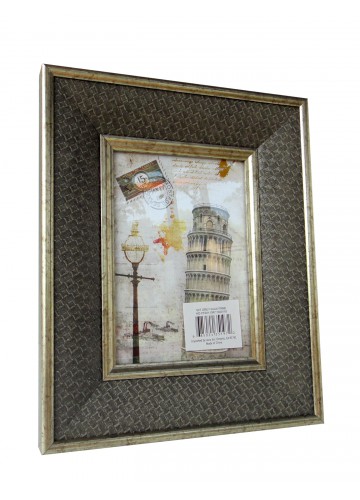 5 Inch x 7 Inch Gray Photo Frame