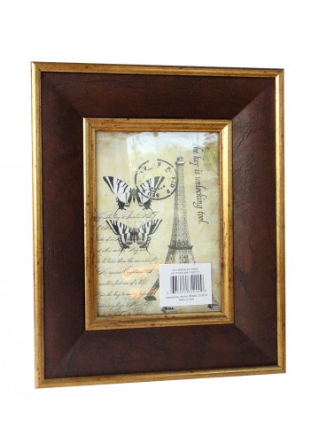 5 Inch x 7 Inch Brown Photo Frame