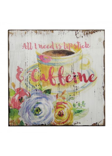 15.75 Inch x 15.75 Inch Inspirational Wall Plaque