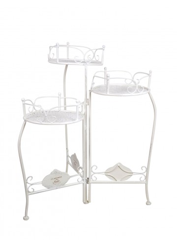 Broyes 3-Tiered Metal Plant Stand