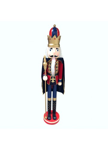 60 Inch Deluxe Nutcracker King with Cape