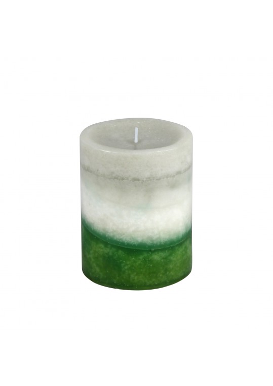 3 x 4 Inch Lyr Holiday Fores Scented Pillar Candle