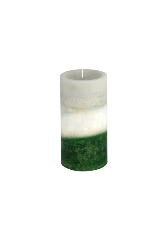 3 x 6 Inch Lyr Holiday Fores Scented Pillar Candle