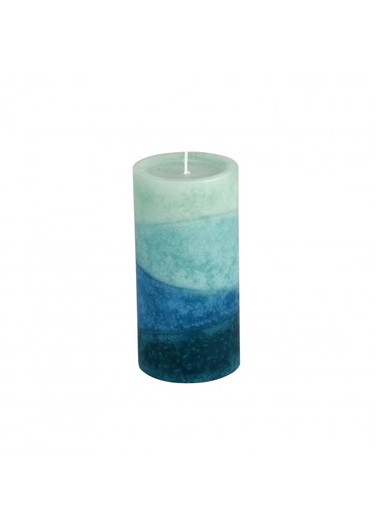 3 x 6 Inch Lyr Oceans Scented Pillar Candle