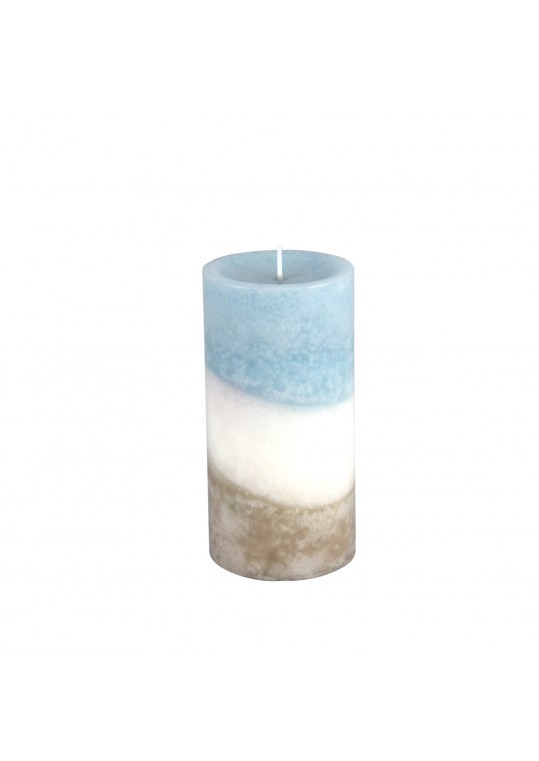 3 x 6 Inch Lyr Vintage Linens Scented Pillar Candle