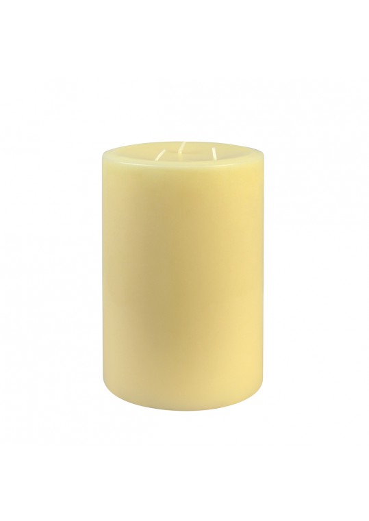 5 x 8 Inch Ivory Pillar Candle - Set of 4