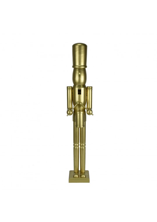 36inch wooden Gold Soldier drummer Nutcracker