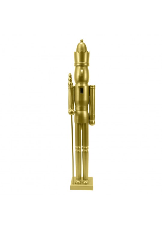 36 Inch Wooden Gold King Nutcracker