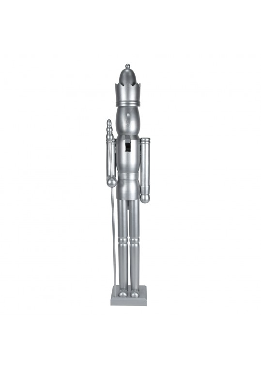 36inch wooden Silver King  Nutcracker