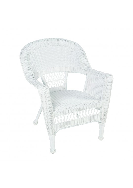 White Wicker Chair