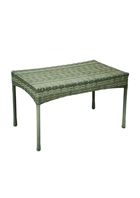 Grey Resin Wicker Clark Coffee Table