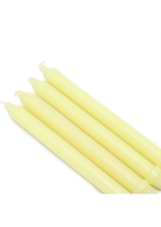 10 Inch Ivory Formal Dinner Taper Candles