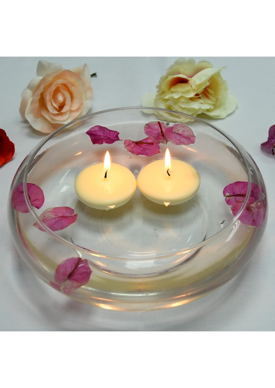 2 1/4 Inch Ivory Floating Candles (288pcs/Case) Bulk