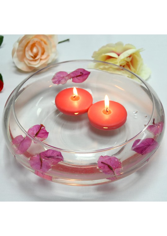 2 1/4 Inch Ruby Red Floating Candles (288pcs/Case) Bulk
