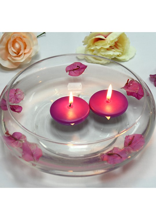 2 1/4 Inch Purple Floating Candles (288pcs/Case) Bulk