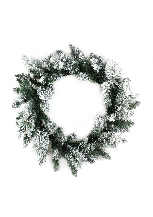 24 Inch White Wreath