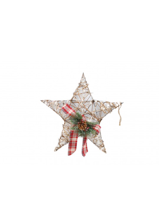 23 Inch LED Hanging Star Wall Decor