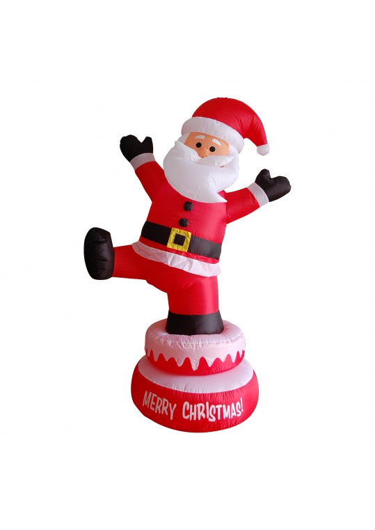 5FT Inflatable Rotating Santa Claus
