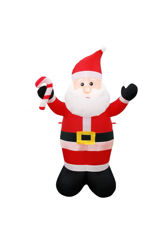 6FT White Santa Inflatable