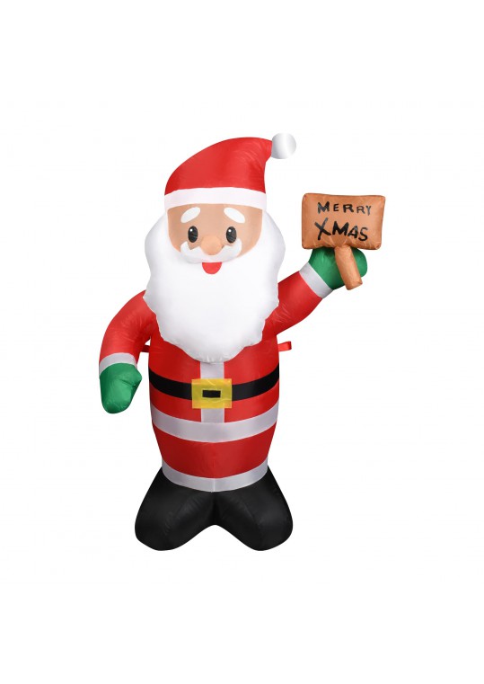 4FT Santa Claus Inflatable with LED lights