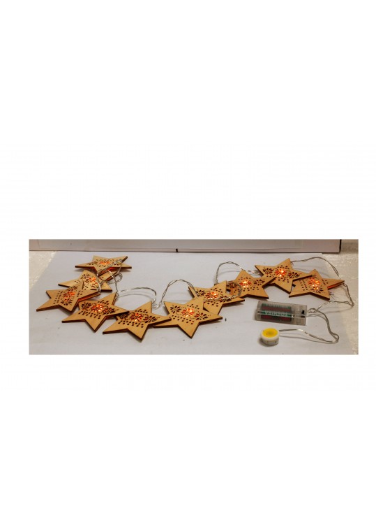 Christmas Star String Lights (Set of 10)