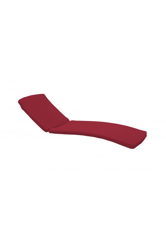 Red Chaise Lounger Cushion
