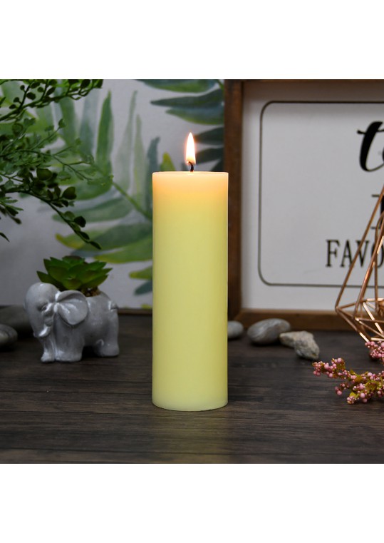 2 x 6 Inch Ivory Pillar Candle (24pcs/Case) Bulk