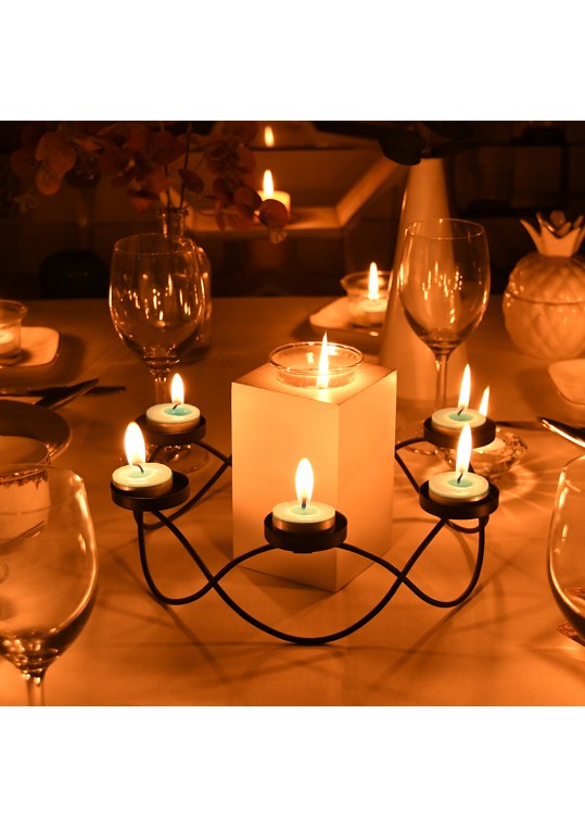 Turquoise Citronella Tealight Candles (1200pcs/Case) Bulk