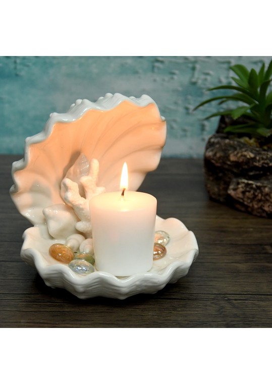 Pearl White Votive Candles (96pc/Case) Bulk