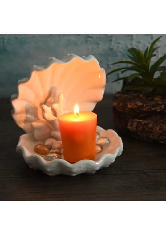 Orange Votive Candles (96pc/Case) Bulk