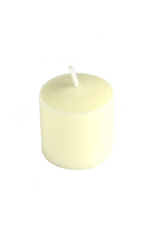 24pk Mini Pressed Ivory Votive Candles