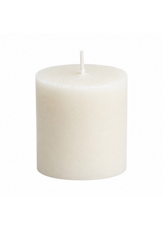 24pk Mini Pressed White Votive Candles
