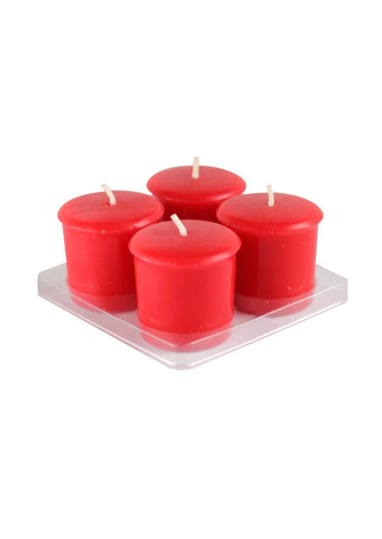 Red Cinnamon Cide Votive Candles (96pc/Case)