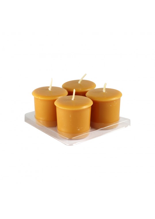 Orange Pumpkin Spice Votive Candles (96pc/Case)