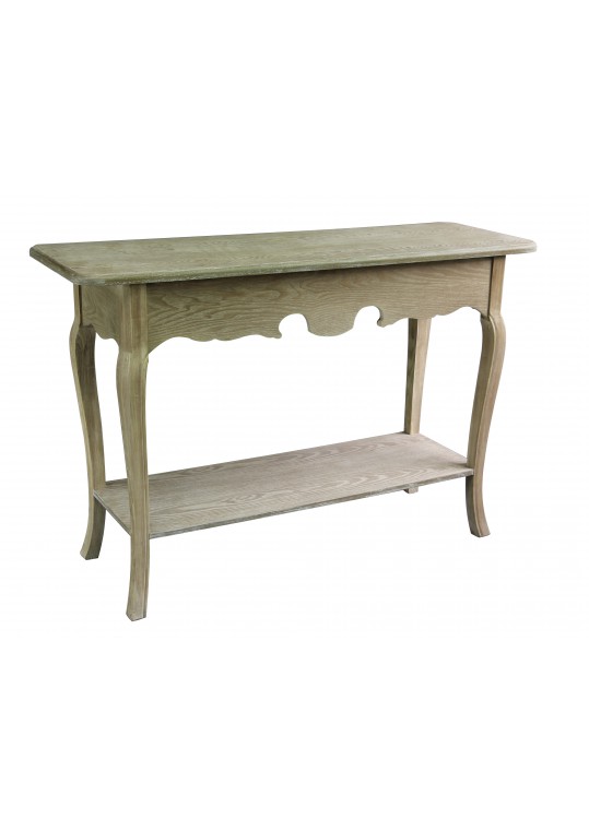 Antique Wood Console Table