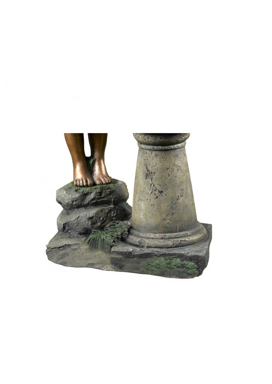 Versando Bird Bath Outdoor Water Fountain