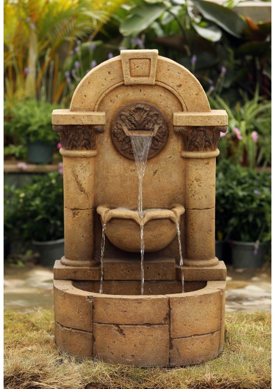 Marble Pillar Garden Wall fountain