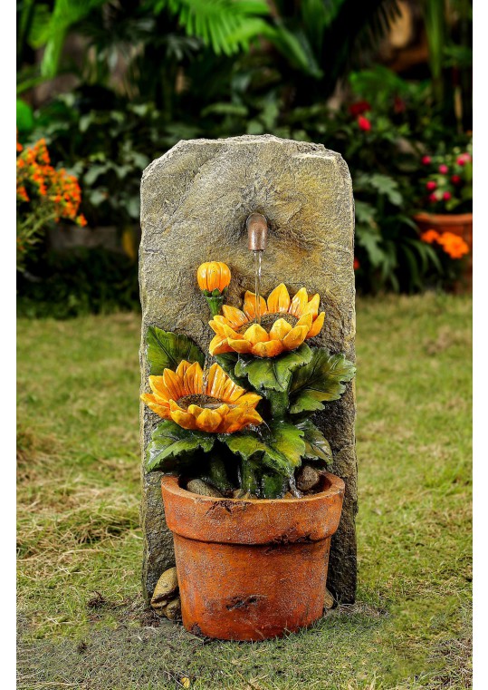 Sunflower Water Fountain