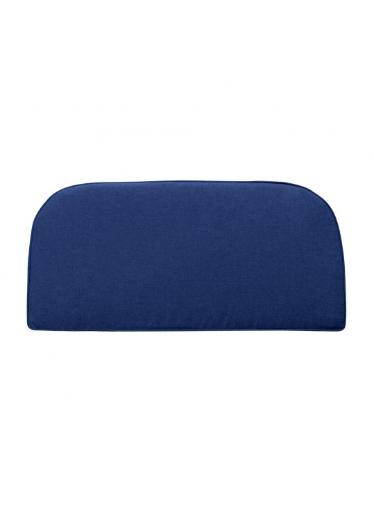 Midnight Blue Loveseat Olefin Cushion