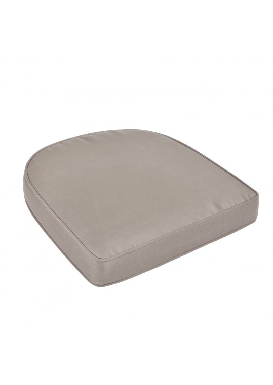 Light Grey Single Chair Olefin Cushion