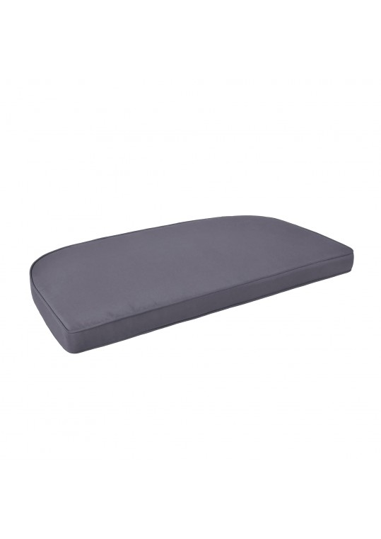 Dark Grey Loveseat Chair Olefin Cushion