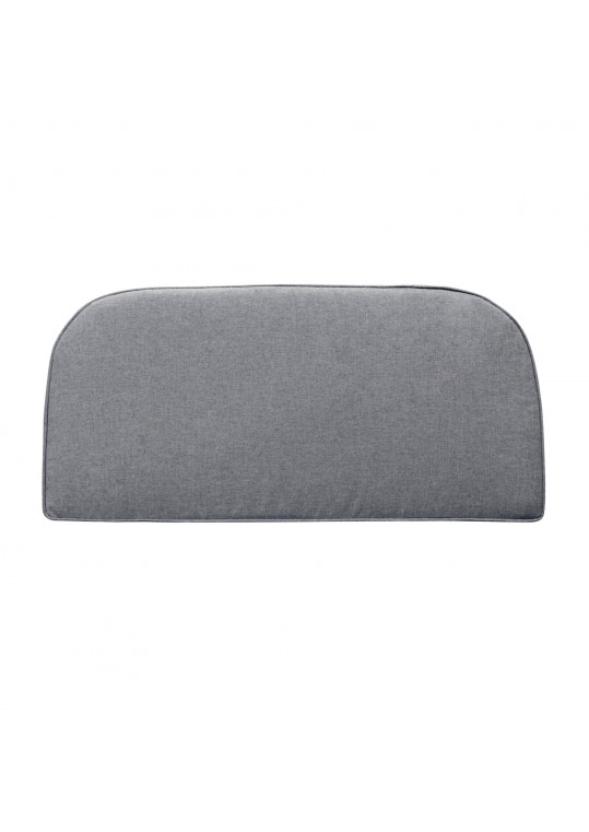 Dark Grey Loveseat Chair Olefin Cushion